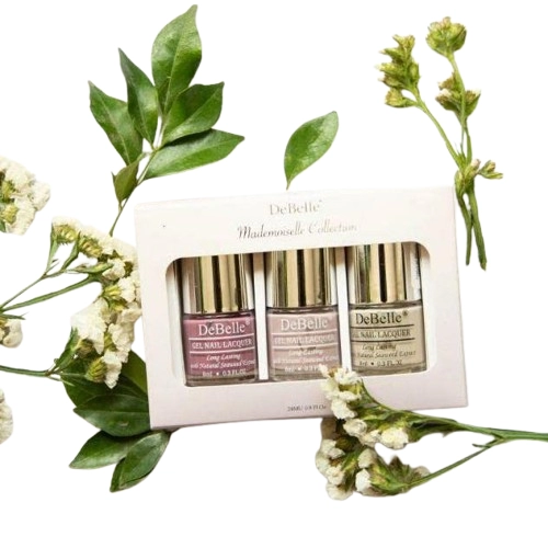 Mademoiselle Classic Nudes Nail Polish gift set of 3